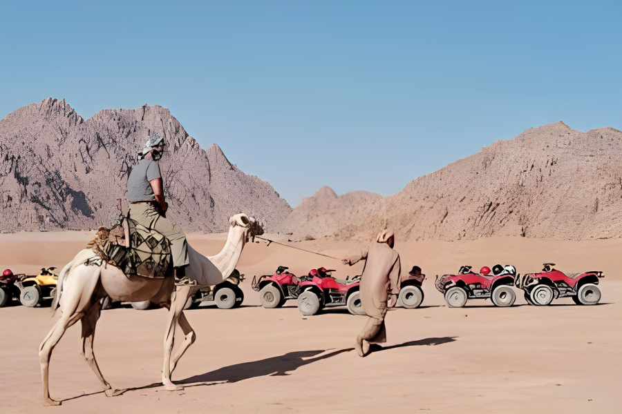 Quad Biking & Sunset Camel Ride